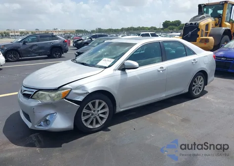 2012 Toyota Camry Xle z USA, uszkodzony, nr VIN 4T4BF1FKXCR227894